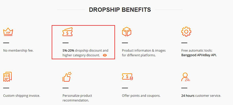 bangood dropship benefit